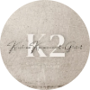 K2 Crystal Hair logo
